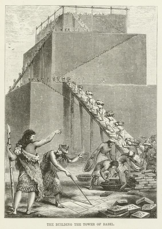 La construction de la tour de Babel - English School