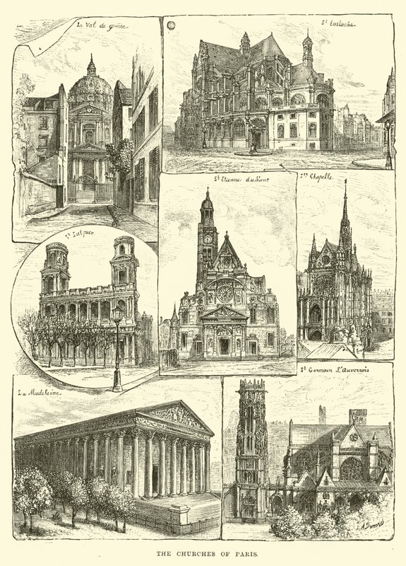 Les églises de Paris - English School