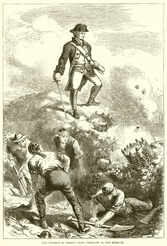 La défense de Breeds Hill : Prescott dans le retranchement - English School