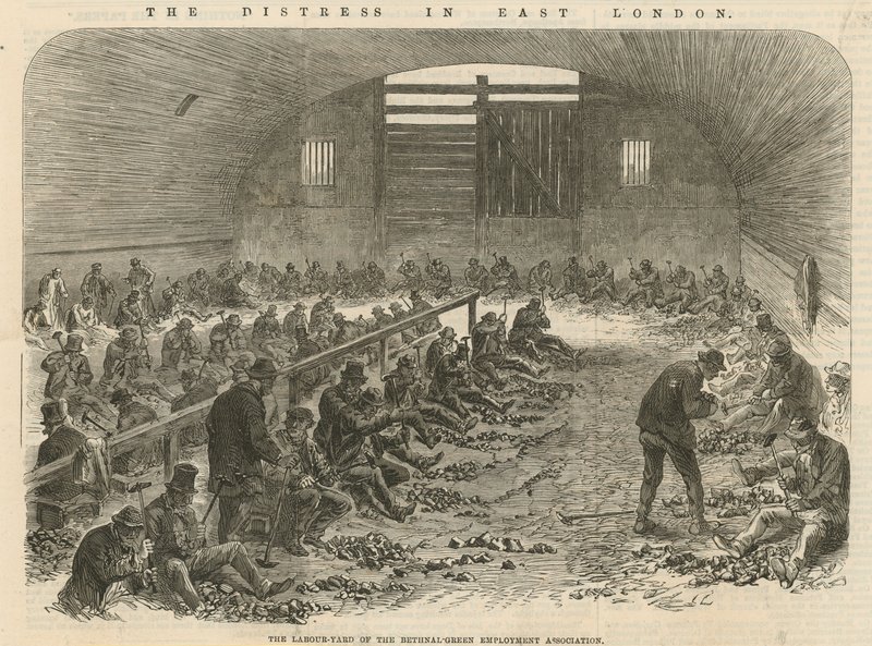 La détresse à East London - English School