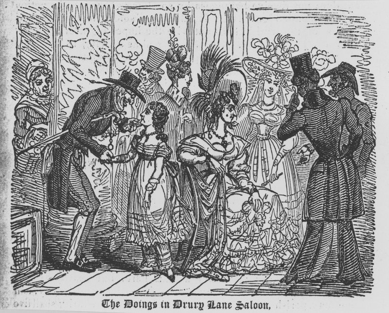 Les activités dans un salon de Drury Lane - English School