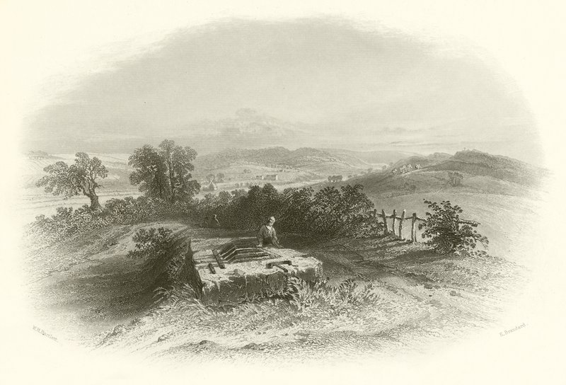 Le champ de Bannockburn - English School