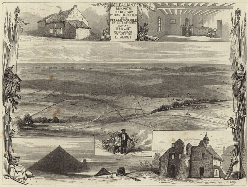 Le champ de Waterloo - English School