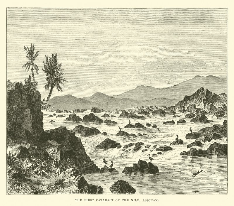 La première cataracte du Nil, Assouan - English School