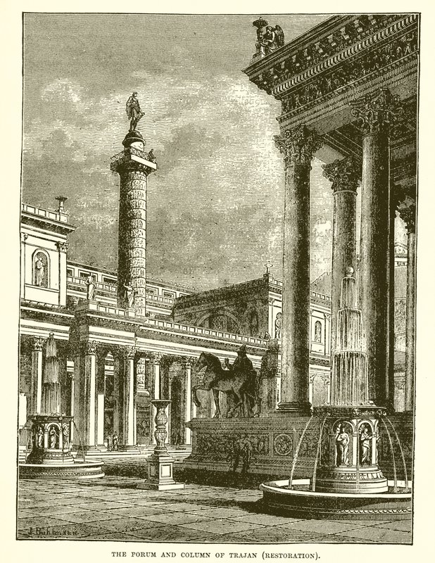 Le forum et la colonne de Trajan - English School