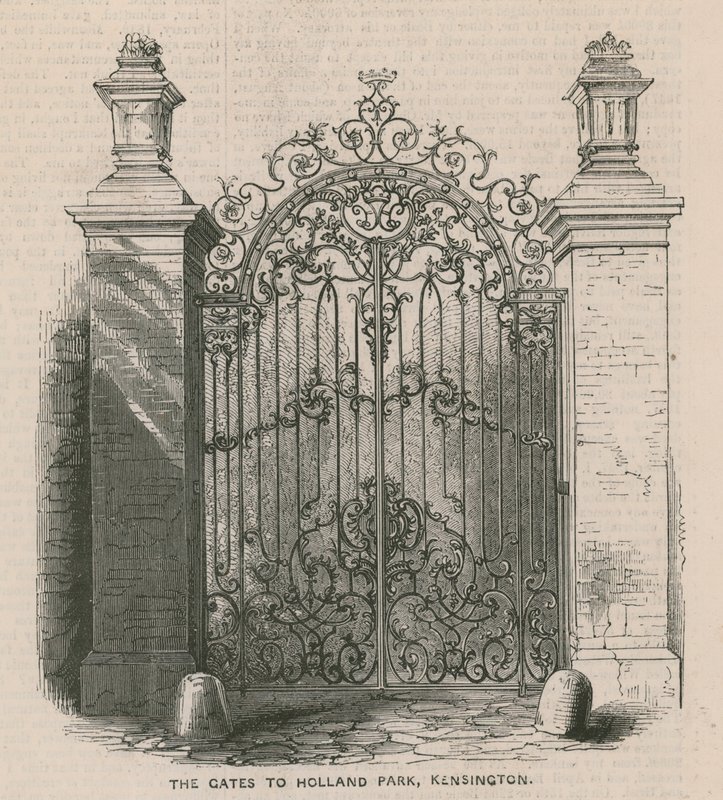 Les portes de Holland Park, Kensington - English School
