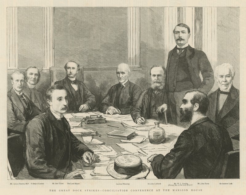 Les grandes grèves des docks - English School