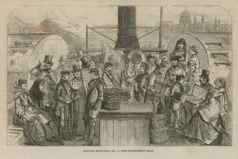 Le bateau à un demi-penny - English School