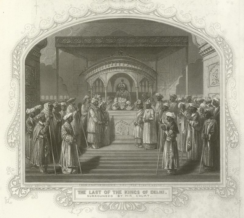 Le dernier des rois de Delhi - English School