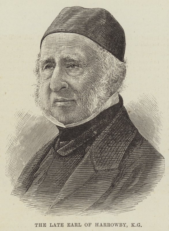 Feu le comte de Harrowby, KG - English School