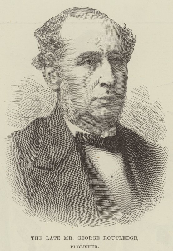 Feu M. George Routledge, éditeur (gravure) - English School