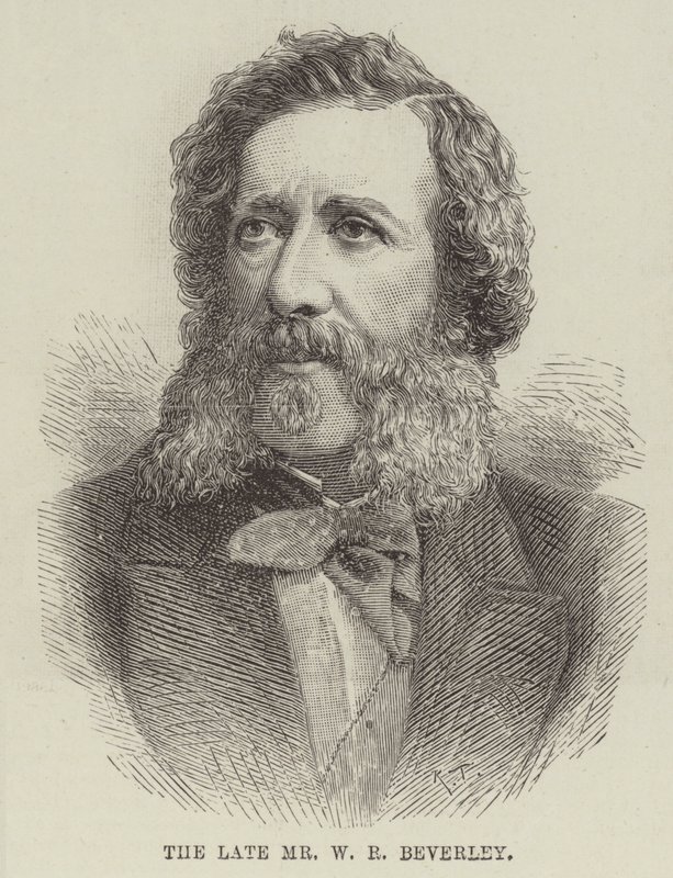 Feu M. W R Beverley (gravure) - English School