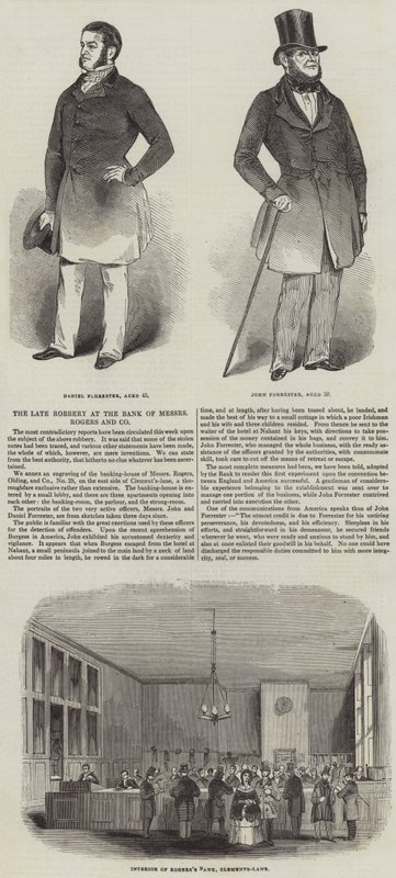 Le dernier vol à la banque de Messers Rogers and Company - English School