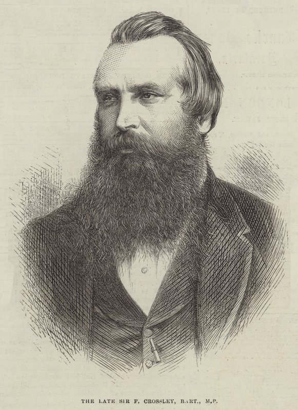 Feu Sir F Crossley, baronnet, MP - English School
