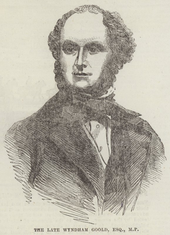 Feu Wyndham Goold, Esquire, MP - English School