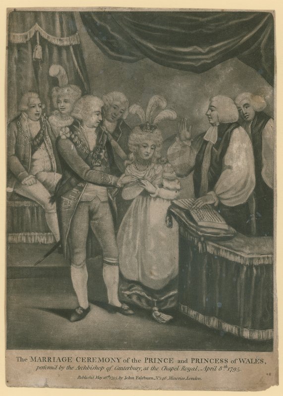 La cérémonie de mariage du prince et de la princesse de Galles - English School