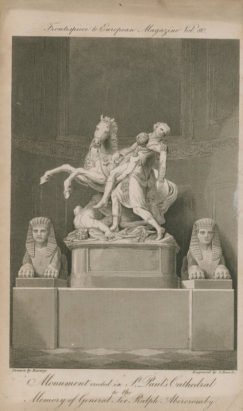 Le monument érigé dans la cathédrale Saint-Paul - English School