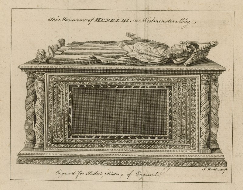 Le monument de Henri III - English School