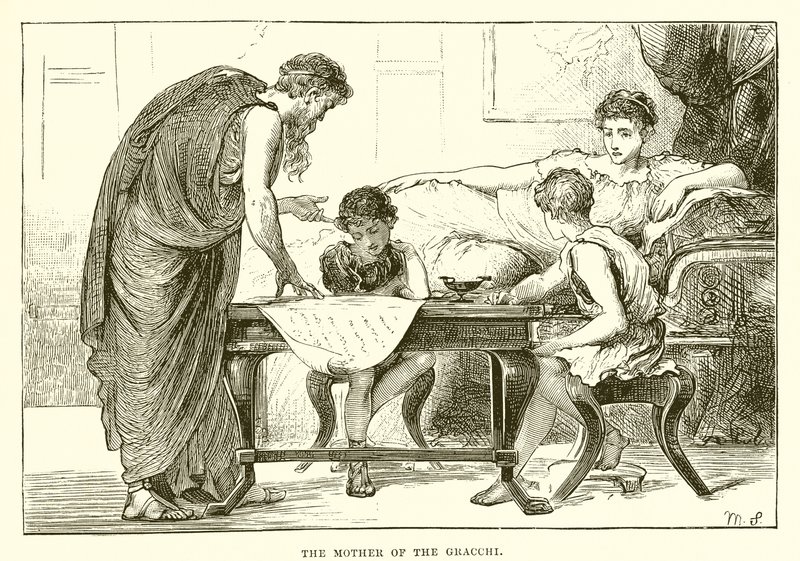 La mère des Gracques - English School