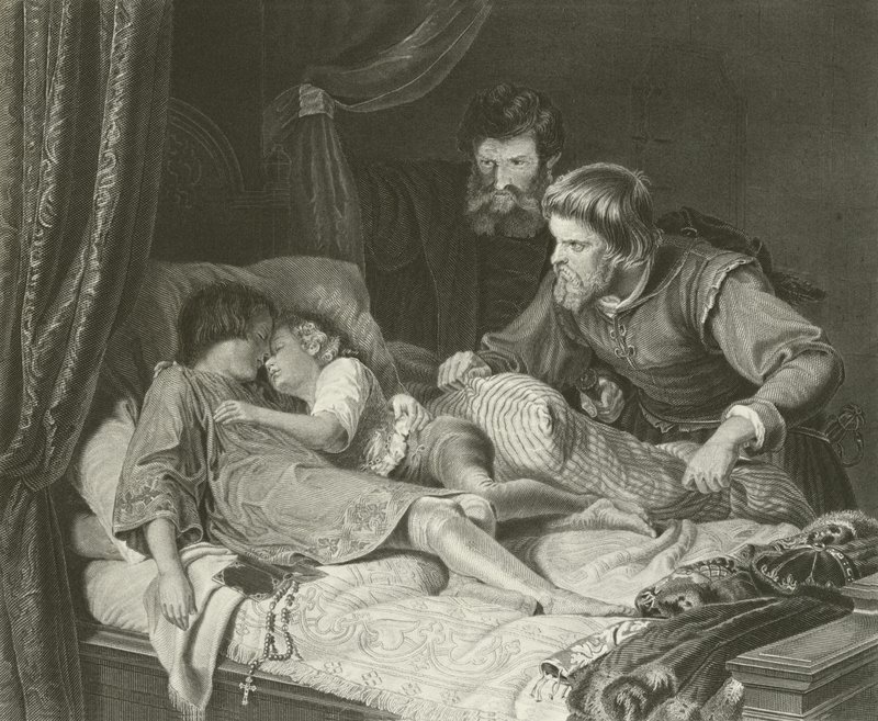 Le meurtre des princes dans la tour - English School