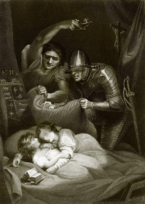 Le meurtre des princes dans la tour - English School