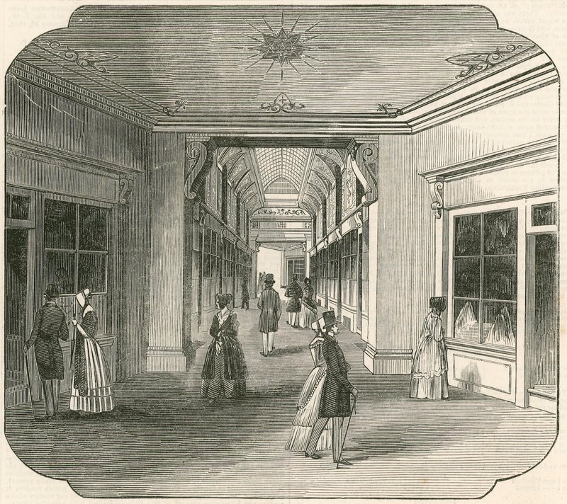 Le nouveau Exeter Change, Strand, Londres - English School