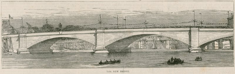 Le nouveau pont sur la Tamise à Putney - English School