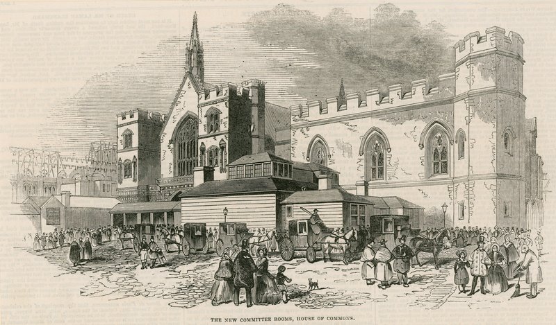 Les nouvelles salles de comité, Chambre des communes - English School