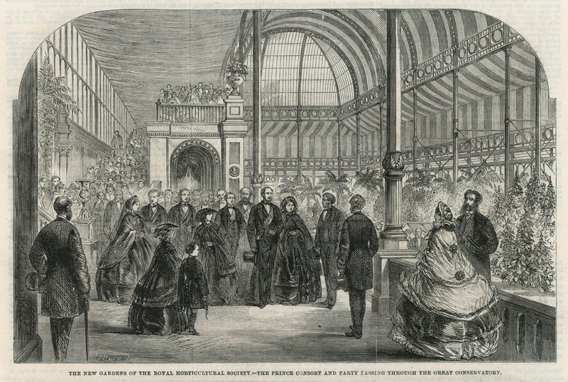 Les nouveaux jardins de la Société royale d