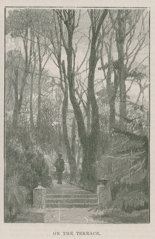 Le nouveau parc public à Highgate : sur la terrasse - English School