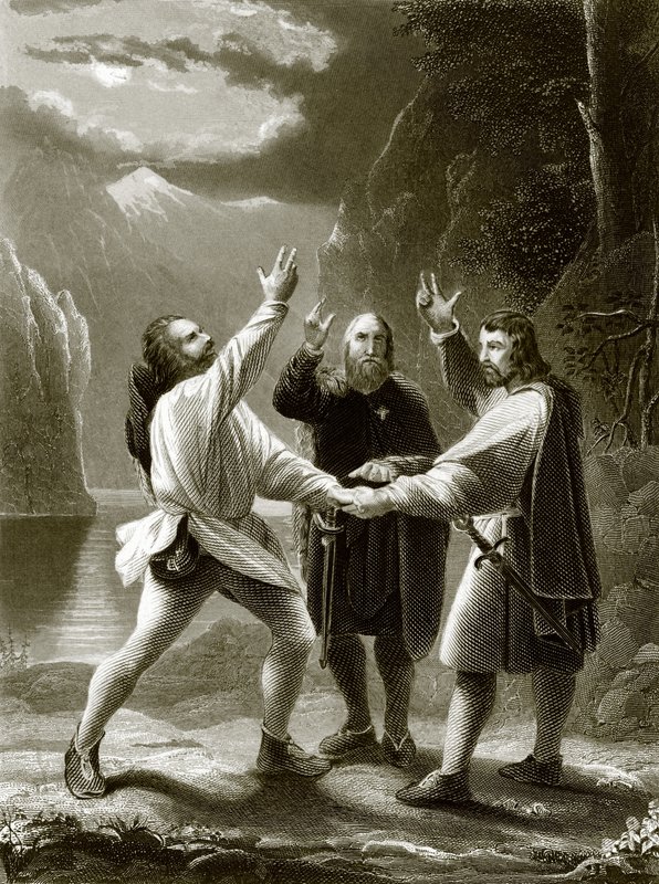 Le serment des trois Suisses - English School