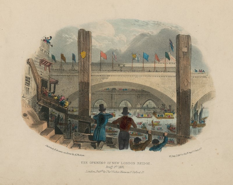 Ouverture du nouveau pont de Londres - English School