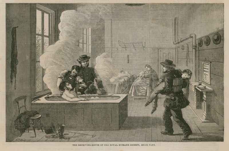 La maison de réception de la Royal Humane Society - English School