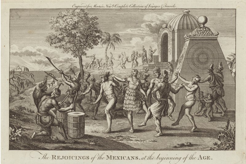 La réjouissance des Mexicains - English School