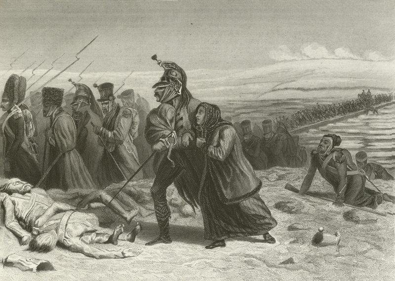 La retraite de Moscou, Passage de la Berezina - English School