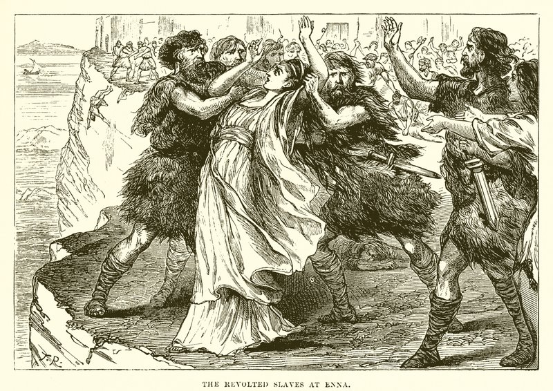 Les esclaves révoltés à Enna - English School