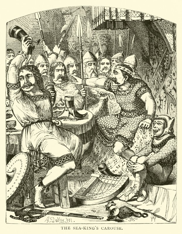 La beuverie des rois de la mer - English School