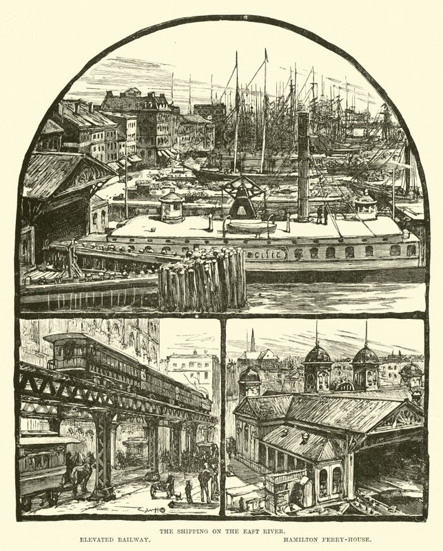 Les navires sur l