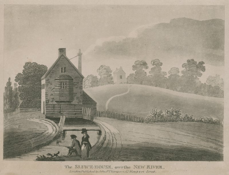 La maison des vannes sur la New River - English School