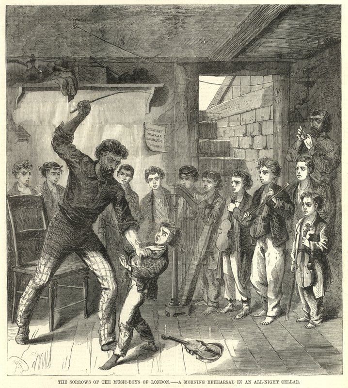 Les chagrins des garçons de musique de Londres - English School