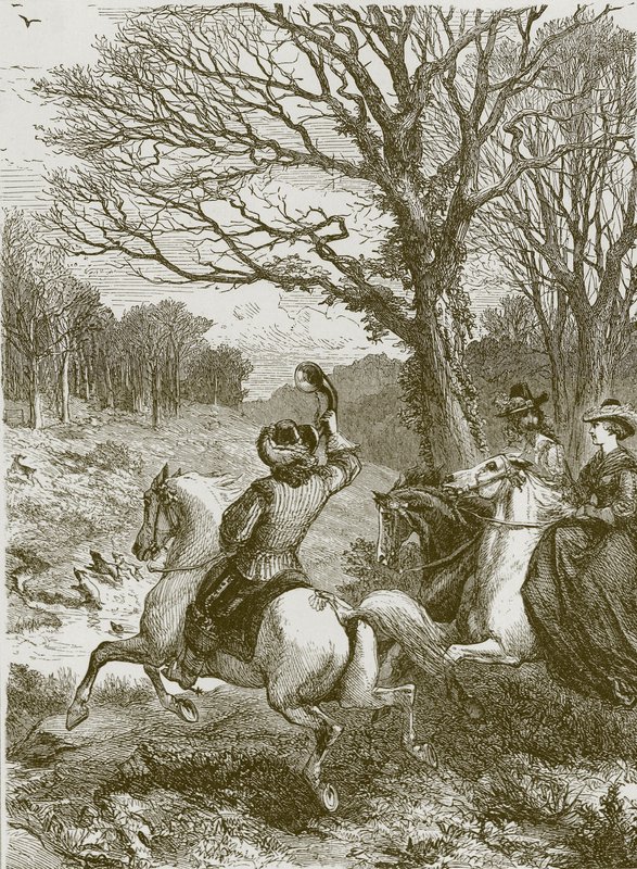 La chasse au cerf - English School