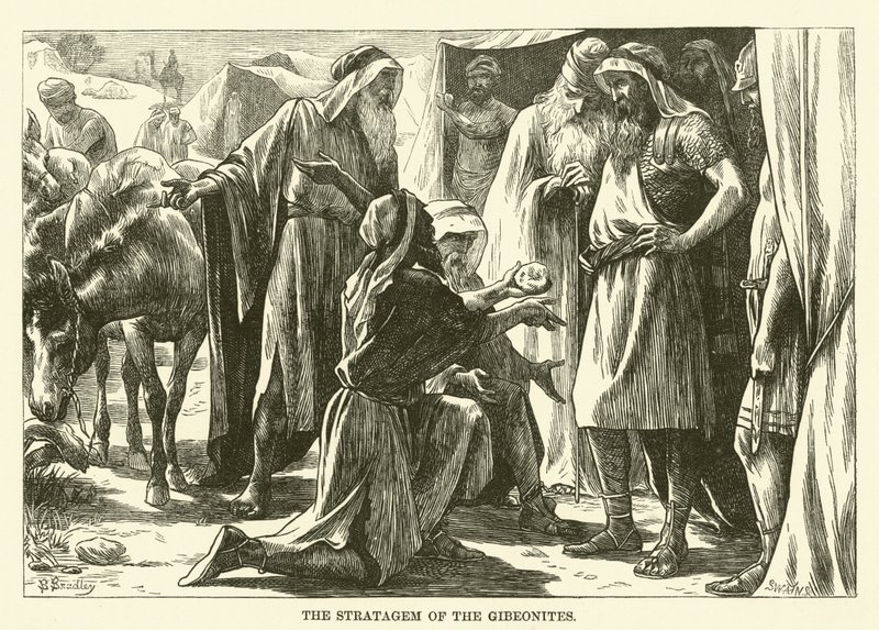 Le stratagème des Gabaonites - English School