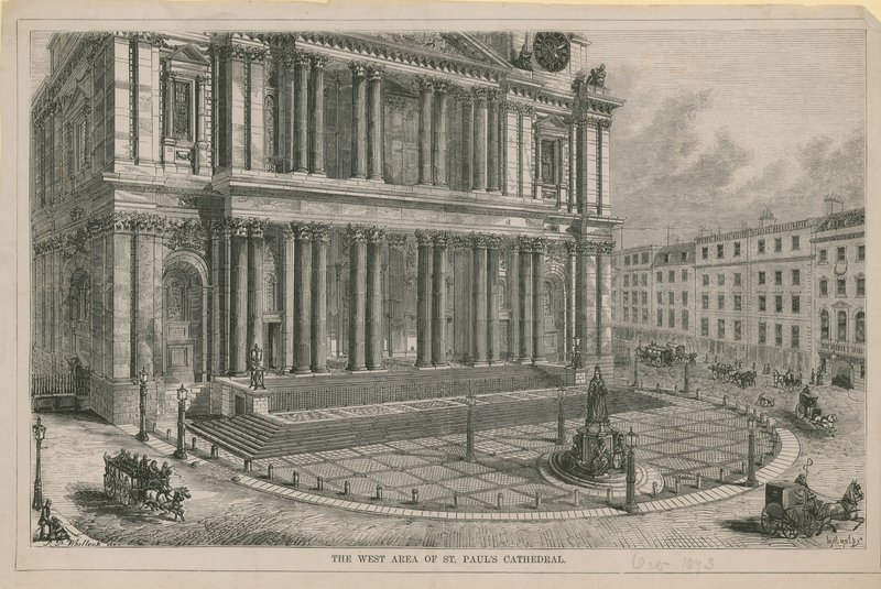Zone ouest de la cathédrale Saint-Paul - English School