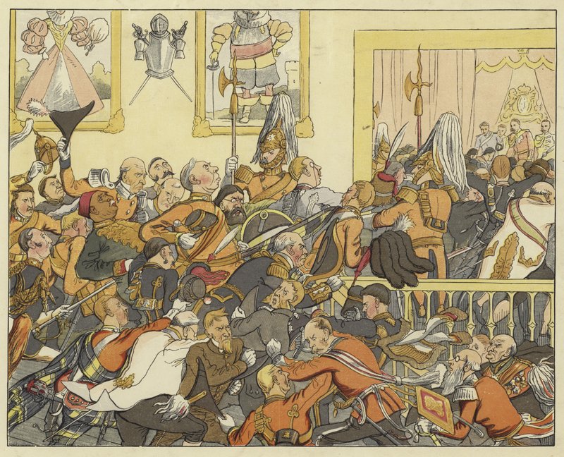 Cette discordance discordante de la noblesse, cette épaule de chacun dans la Cour Henri VI, Partie I, Acte IV, Scène 1 - English School