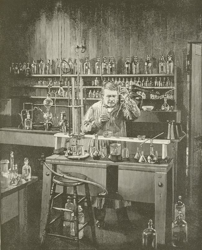 Thomas A Edison - Le Magicien de Menlo Park - English School