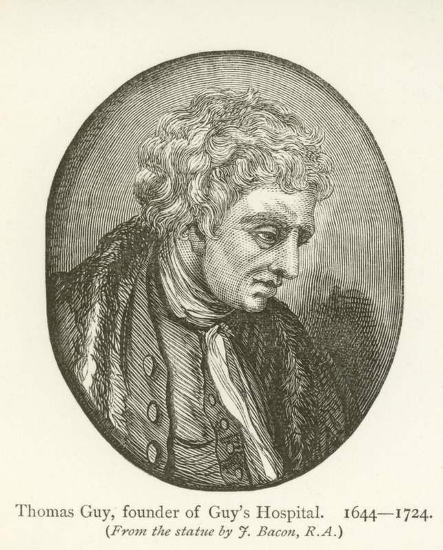 Thomas Guy, fondateur de Guys Hospital - English School