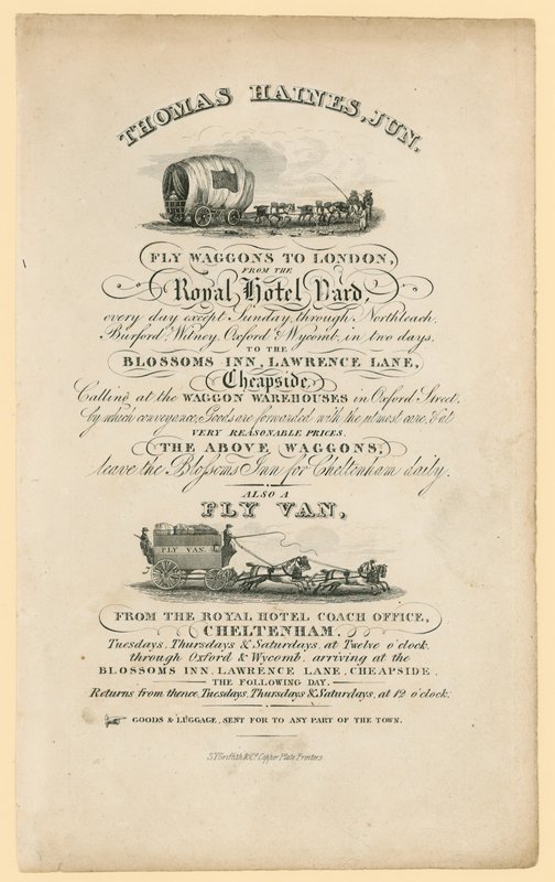 Thomas Haines. Publicité - English School