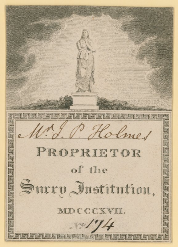 Billet pour le propriétaire de l