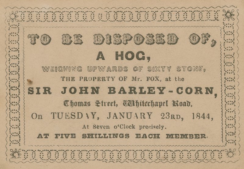 À céder, un cochon - English School