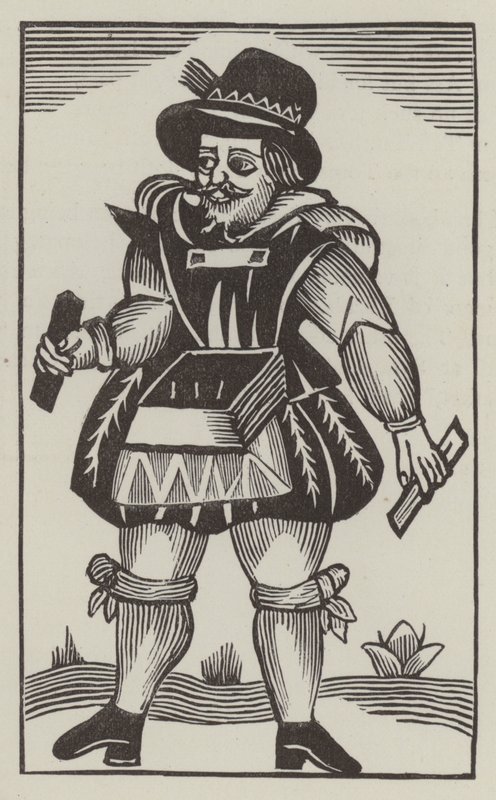 Tom Long Le Transporteur (gravure) - English School